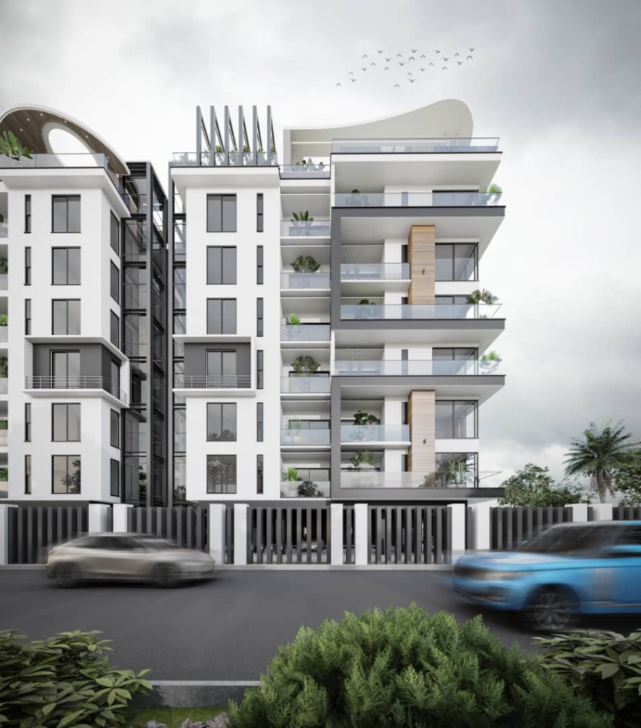 Luxury Apartments — Night View